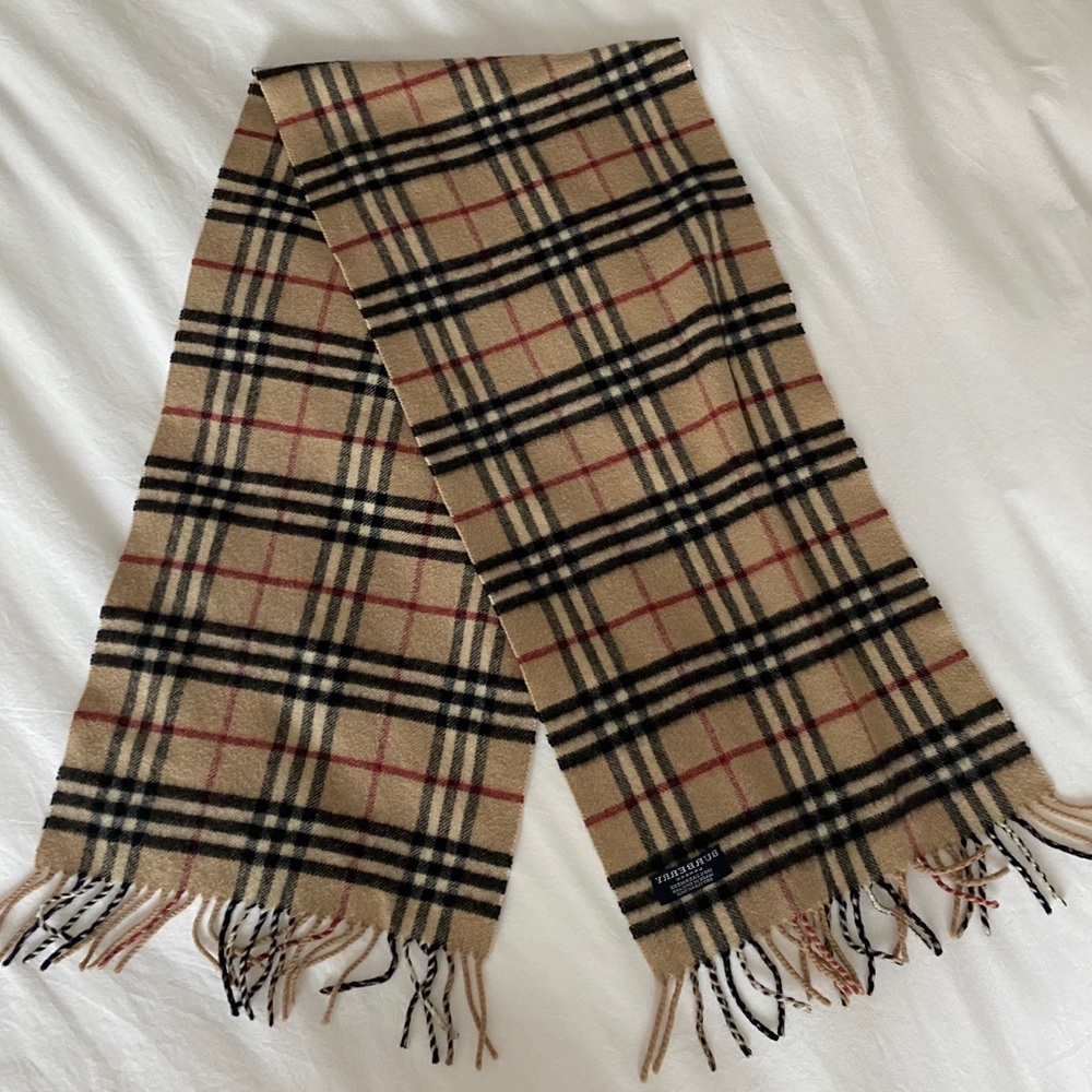 Original Burberry Cashmere Scarf